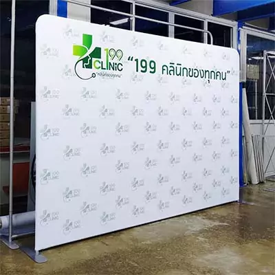 ผลิต Backdrop ผ้า